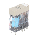 RELAY DE 24VDC; 5A 250VAC; DPDT; 8 PINES; CON LED; OMRON